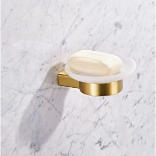 Мыльница Milacio Ultra MCU.962.GD брашированное золото